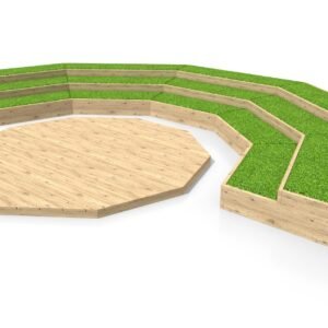 3 Tier Amphitheatre with Stage