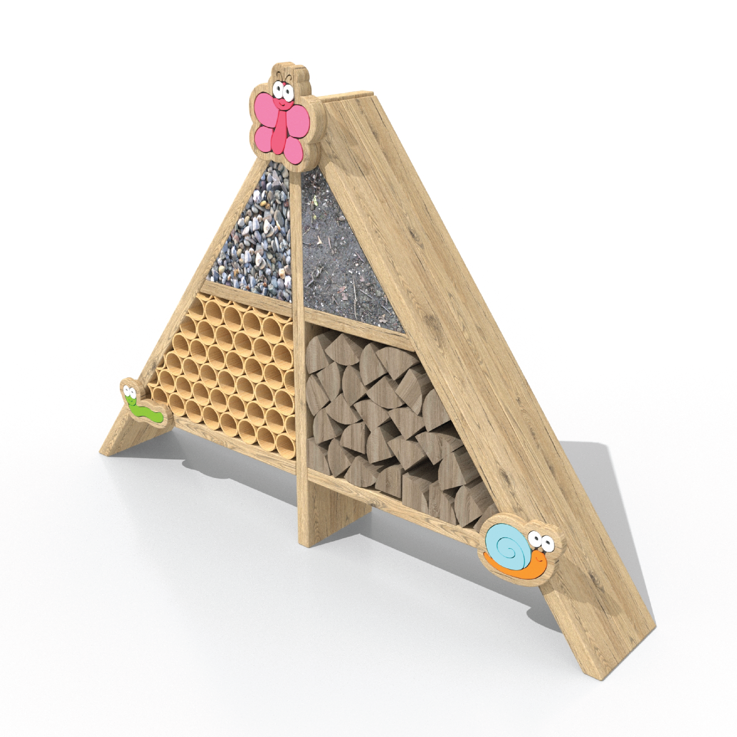 Bug Hotel for Eco and Nature Play Equipment