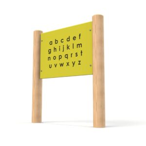 Educational HDPE Lower Case