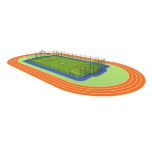 Multi Use Games Area with Spectator Border (MUGA)