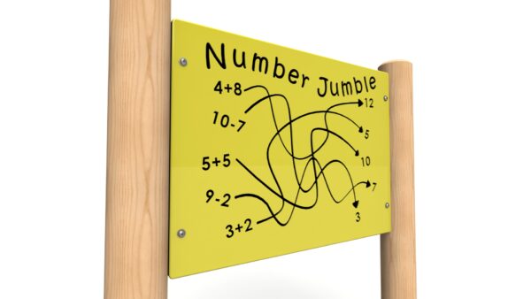 Educational HDPE Number Jumble - Image 2