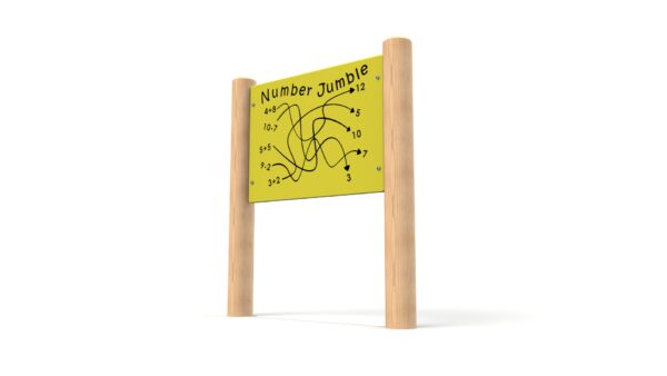 Educational HDPE Number Jumble