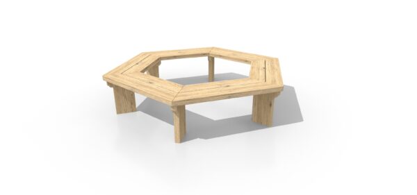 Simple Round The Tree Seat