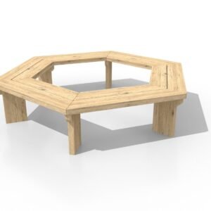 Simple Round The Tree Seat