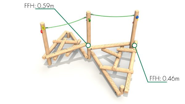 Clamber Stack Sorella with Ropes - Image 2