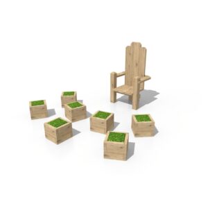 Storytelling Chair for EYFS and KS1 Role Play - Outdoor classrooms