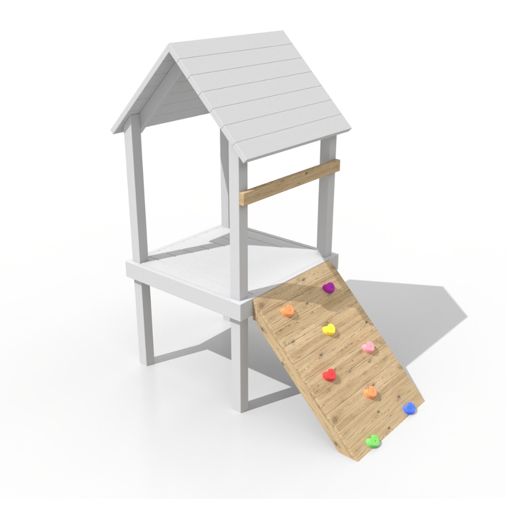 Tower Modules Sloping Rock Wall