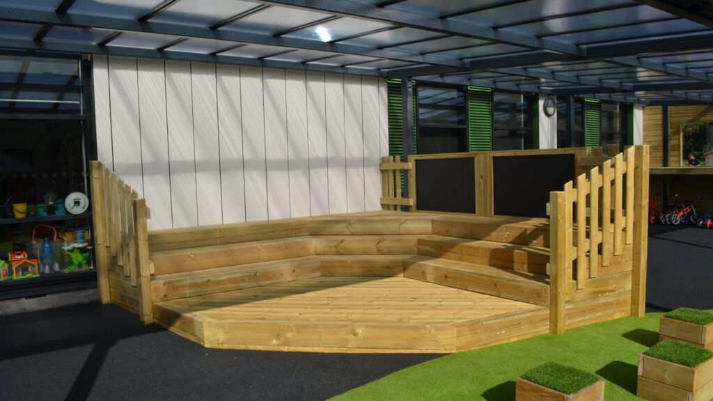 Ampitheatre for School - Outdoor Tiered Seating