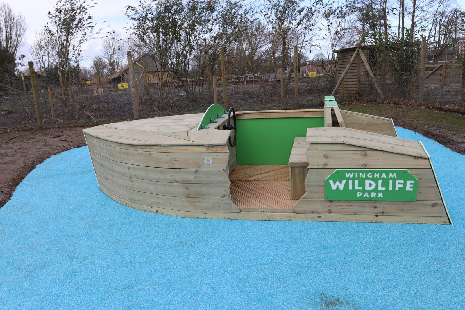 Wingham Wildlife Park Boat Play Equipment