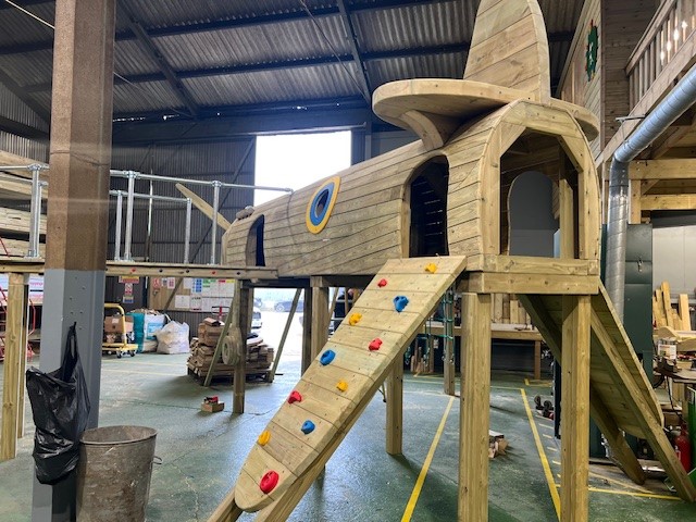 Workshop3 Spitfire Wooden Playground Equipment