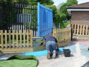 Snodland Primary School Playground Design and install in kent