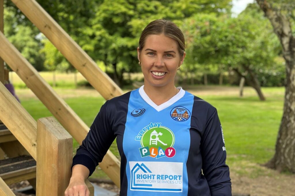 Laura Savage Everyday Barming Youth FC Sponsor Everyday Play
