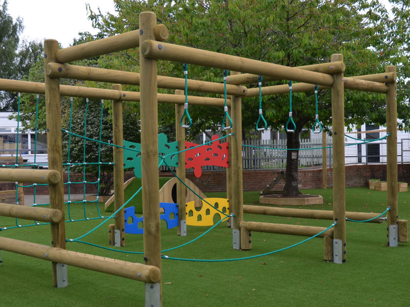 Multipole Climbing Frame for outdoor climbing frame for schools