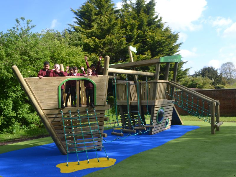 Galleon Pirate Ship Climbing Frame for outdoor climbing frame for schools