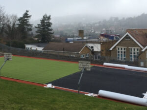 In progress Artificial Grass Installation (11)