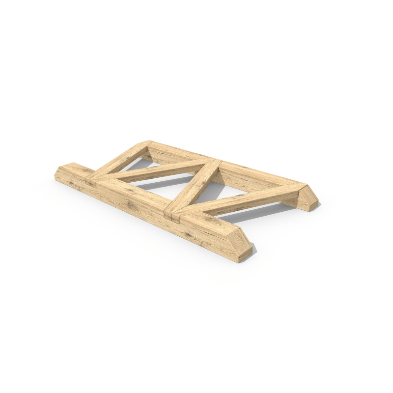 freestanding Zig Zag Ladder