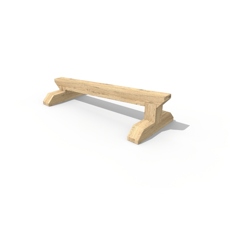 freestanding sloping balance beam