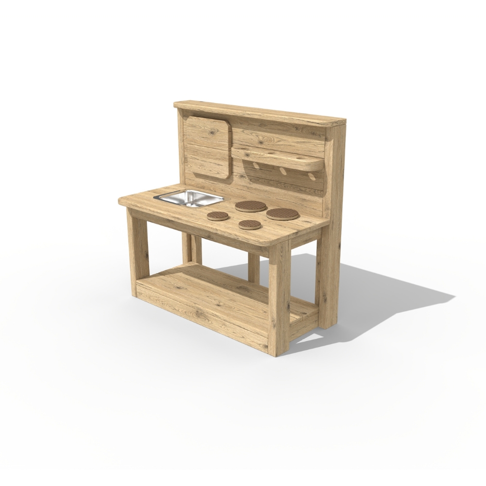 Freestanding Playground Equipment 1m Mud Kitchen