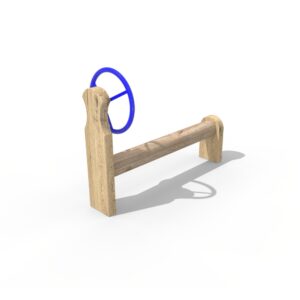 Freestanding Playground Equipment Large Ride on Wooden Car