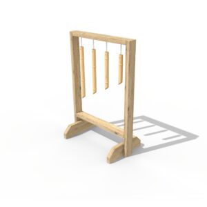 Freestanding Playground Equipment bamboo musical chime