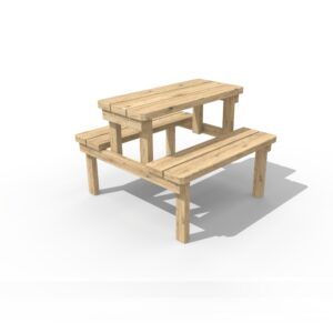 Freestanding Playground Equipment freestanding picnic bench