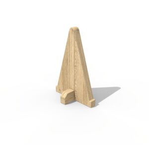 Freestanding Traffic Cone for Playgrounds