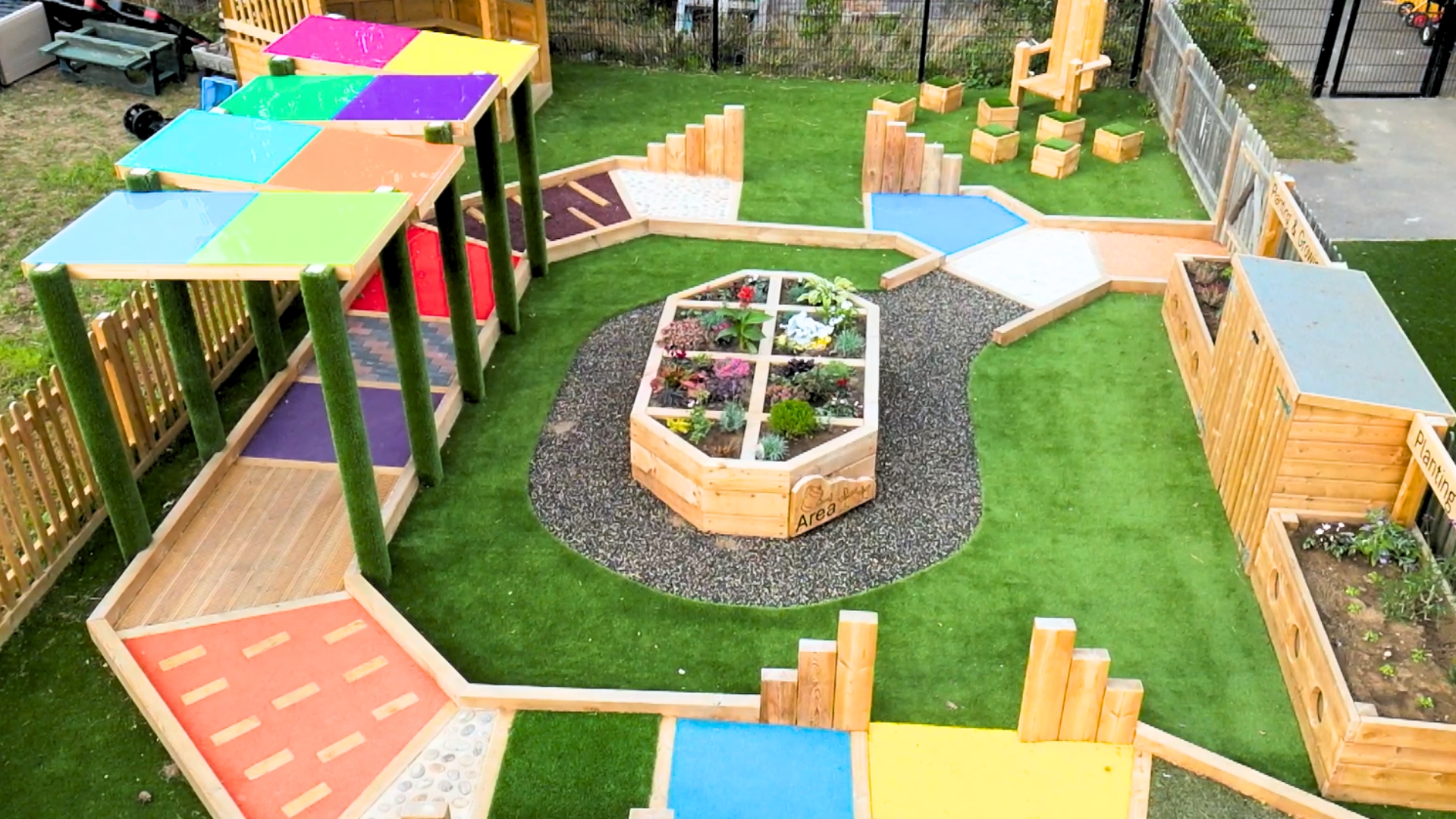 Sensory Garden Playground Equipment by Everyday Play