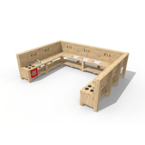 Wrap Around Mud Kitchen