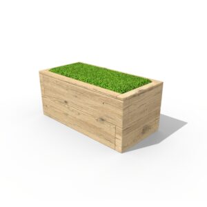Artificial Grass Bench