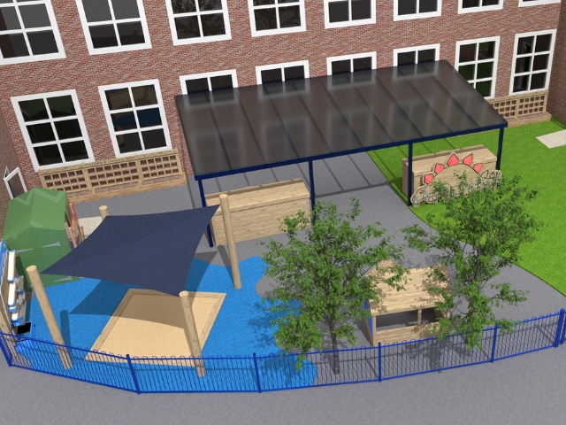 Belmont School Playground Design by Everyday Play