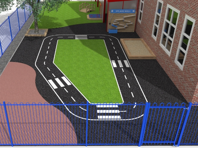 Belmont Primary School Playground Mockup