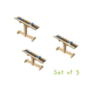 Straight Chutes Set of 3