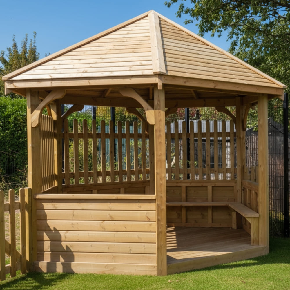 Wooden Gazebo for Schools