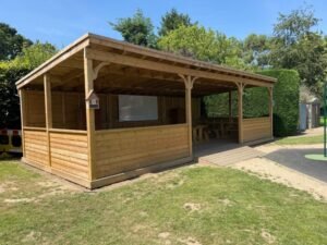 Outdoor classroom for Ingrave Johnstone Church of England Primary School in Essex