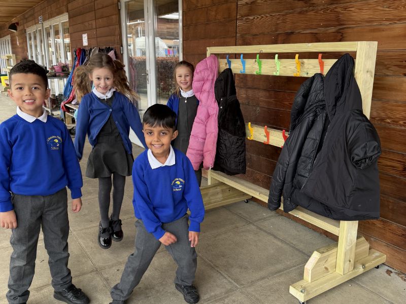 Portable Coat Racks for Schools