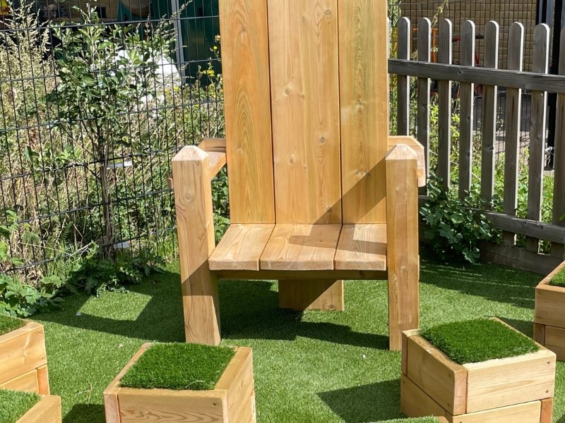Storytelling Chair for Schools and Nurseries Playground Equipment