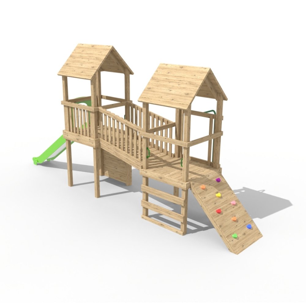 Varying Height Tower - Playground Equipment Climbing Frame