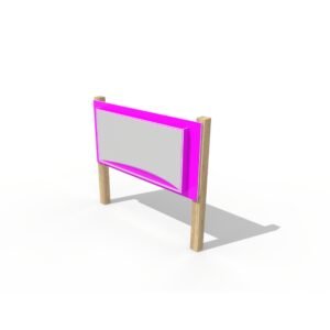 Wavy Mirror Fun House Play Panel for School Playgrounds