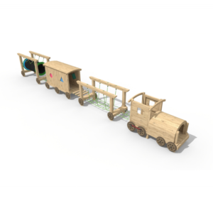 Train Climbing Frame Themed Playground Equipment