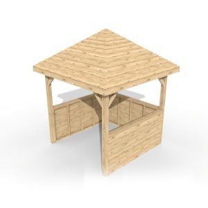 3m Wooden Gazebo Square 3m Wooden Gazebo Square