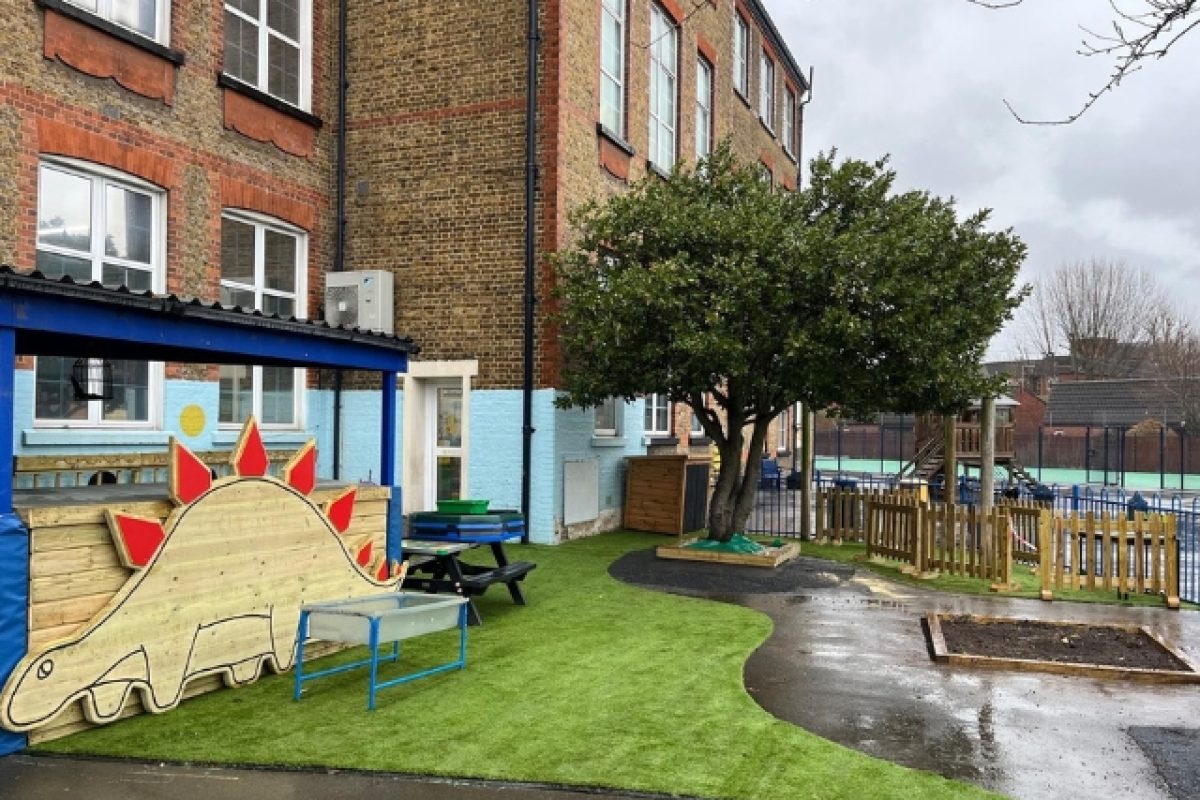 Belmont School Playground Belmont School Playground - London Playground Installers