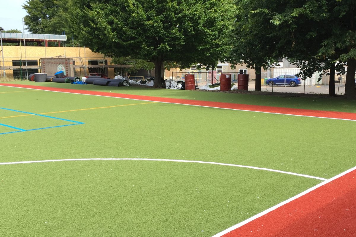 Bligh Infant School in Rochester Sports Court (1) Bligh Infant School in Rochester Sports Court (1)