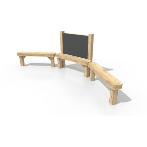 Chalkboard Reading Bench