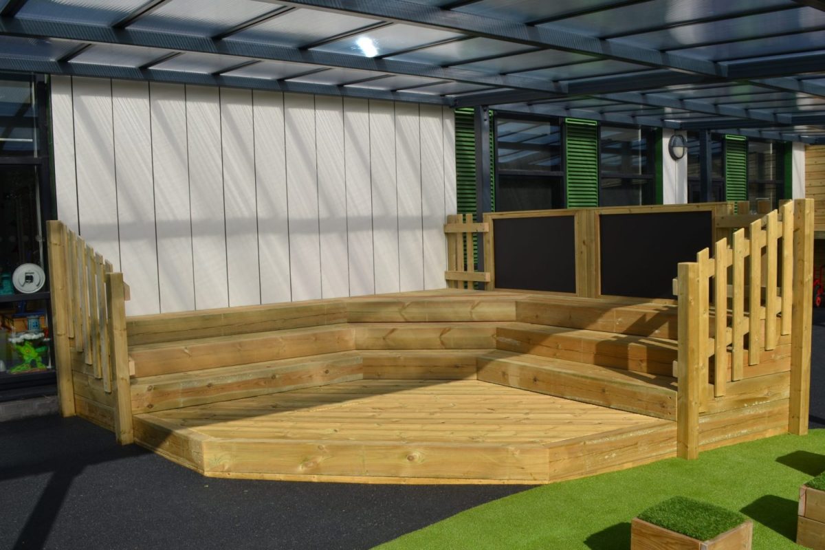 Ampitheatre for School - Outdoor Tiered Seating