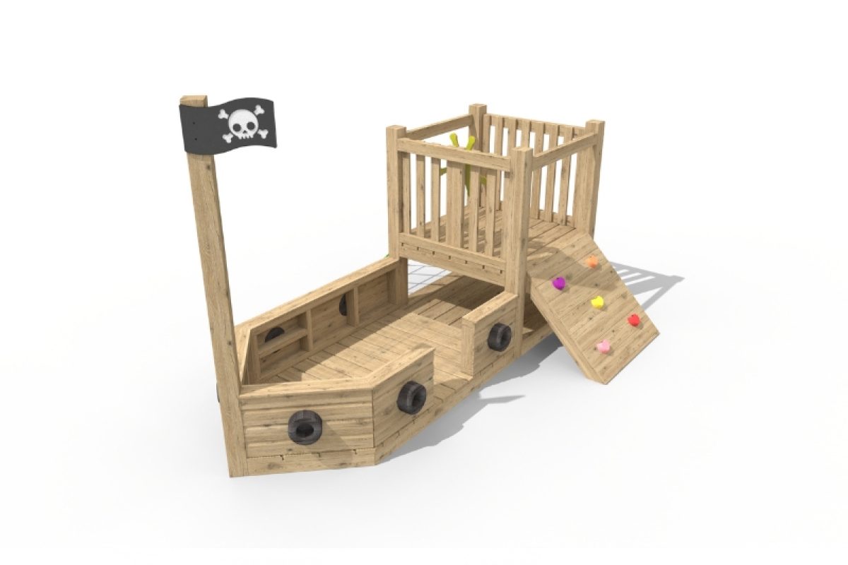 EYFS Pirate Ship Climbing Frame - EYFS Playground Equipment