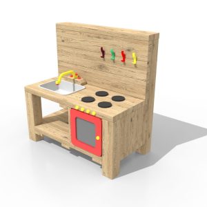 Mud Kitchen for EYFS playground equipment - dorest school equipment - Mud Kitchen for Schools