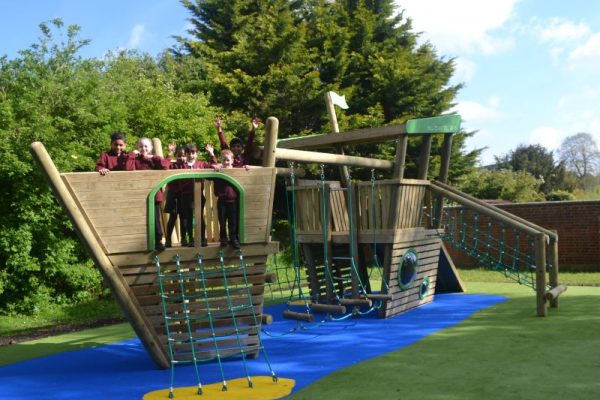 Galleon Pirate Ship Climbing Frame for outdoor climbing frame for schools