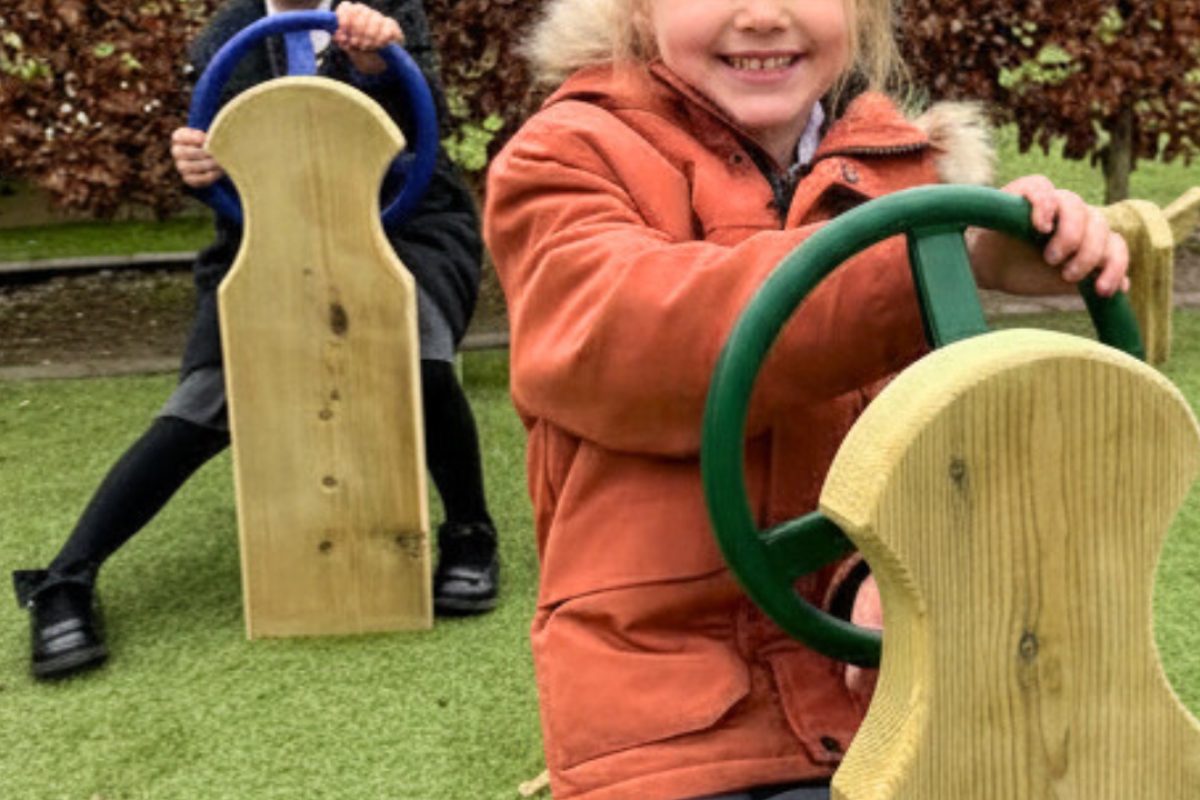 Ride on Wooden Car for Schools