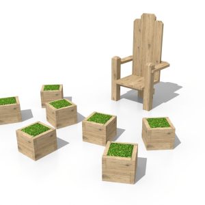Storytelling Chair for EYFS and KS1 Role Play - Outdoor classrooms