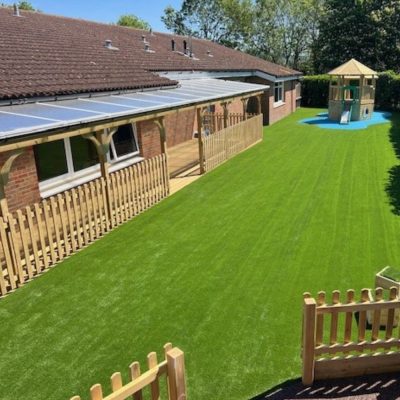 Timber Palislade Fencing